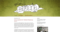 Desktop Screenshot of gelatinouscubed.com